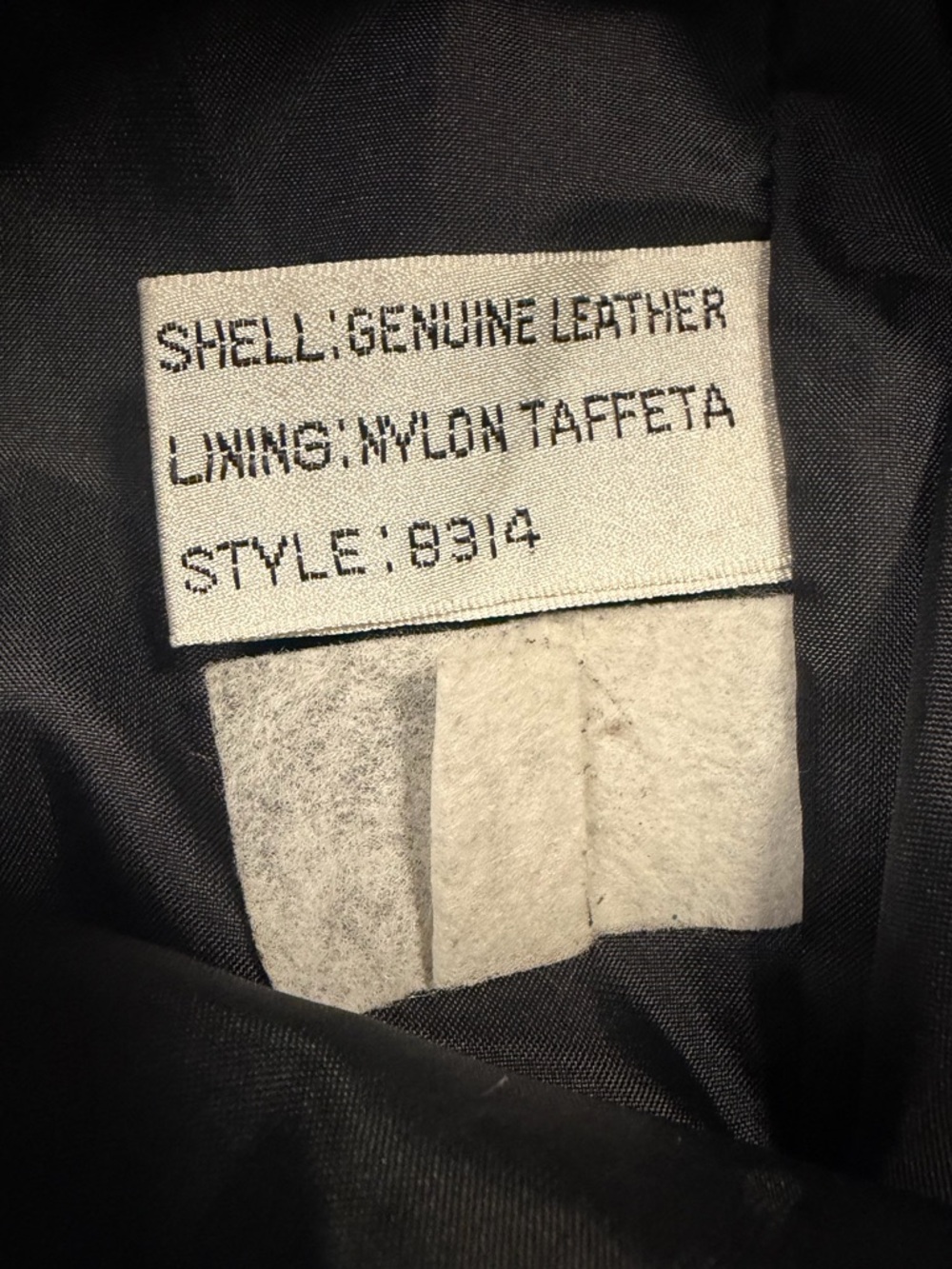 VTG Wilsons Leather Pants Size 8 Y2K - Picture 9 of 9